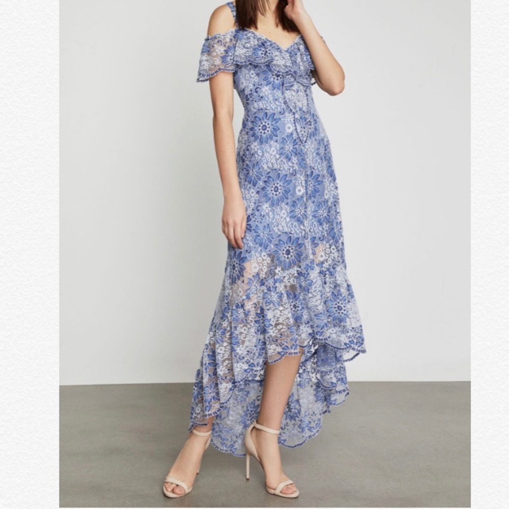 BCBGMAXAZRIA Floral Lace Dress
